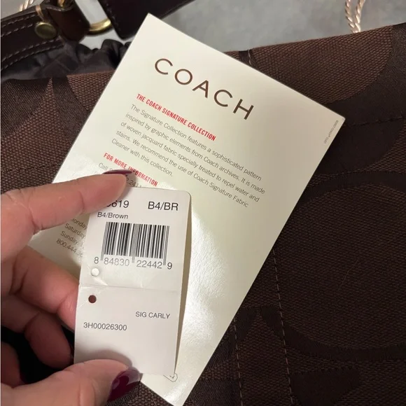 Coach Vintage Carly signature shoulder bag - Picture 3 of 10